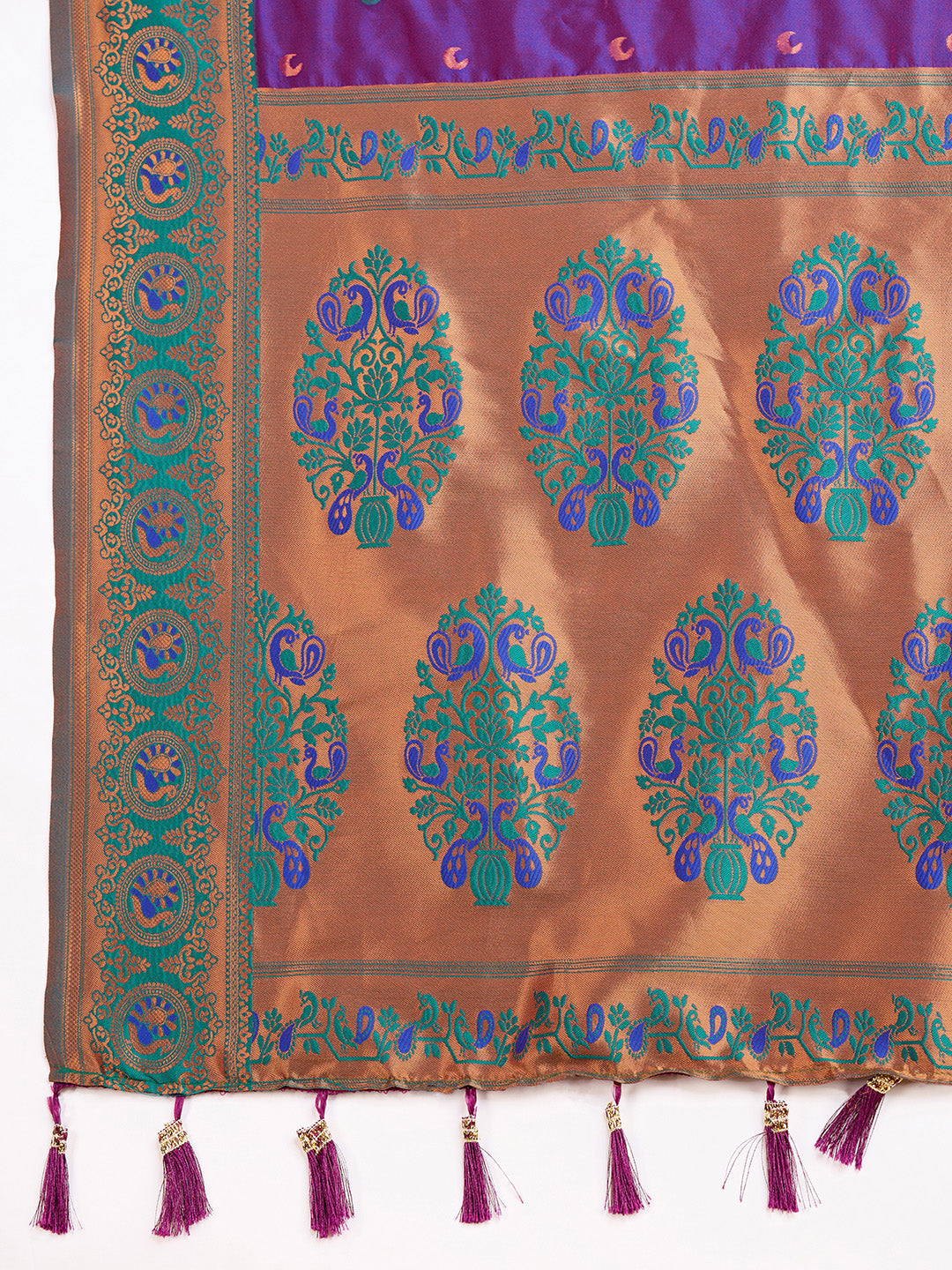 Traditional Paithani Silk Jacquard Saree