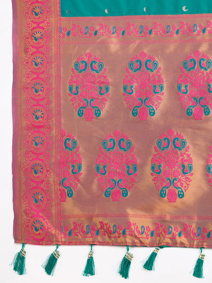 Traditional Paithani Silk Jacquard Saree