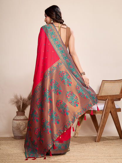 Traditional Paithani Silk Jacquard Saree