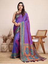 Traditional Paithani Silk Jacquard Saree