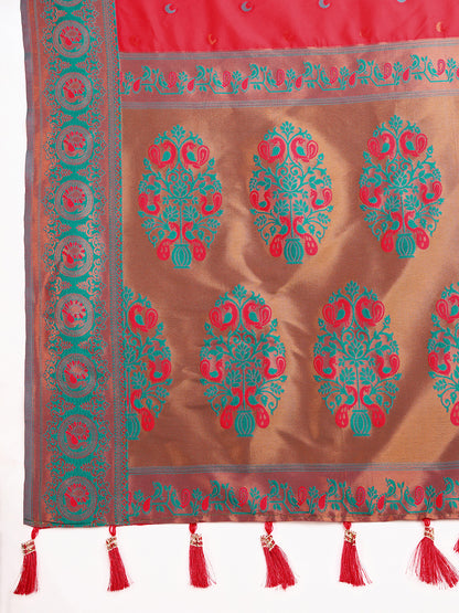 Traditional Paithani Silk Jacquard Saree