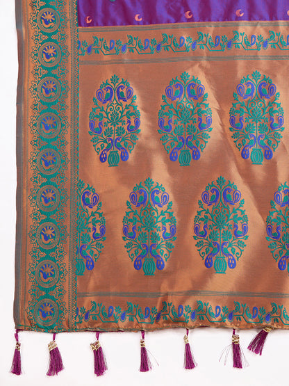 Traditional Paithani Silk Jacquard Saree